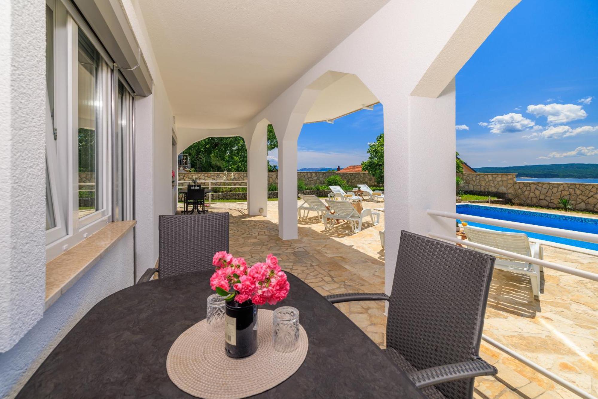 Bella Adria Apartmani Dramalj Luaran gambar