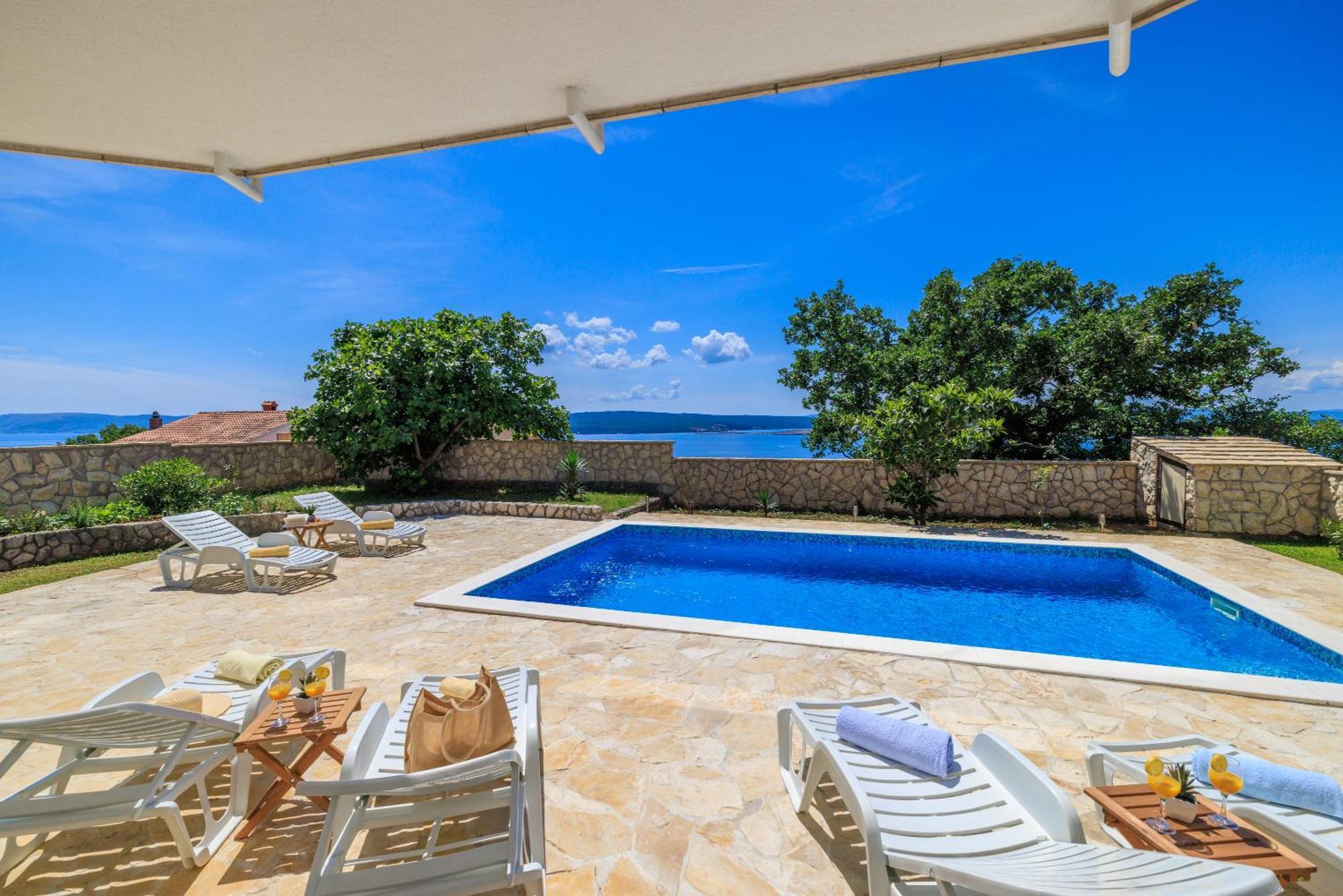 Bella Adria Apartmani Dramalj Luaran gambar