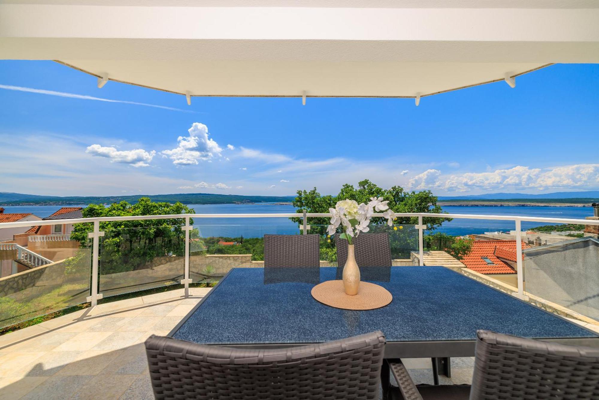 Bella Adria Apartmani Dramalj Luaran gambar